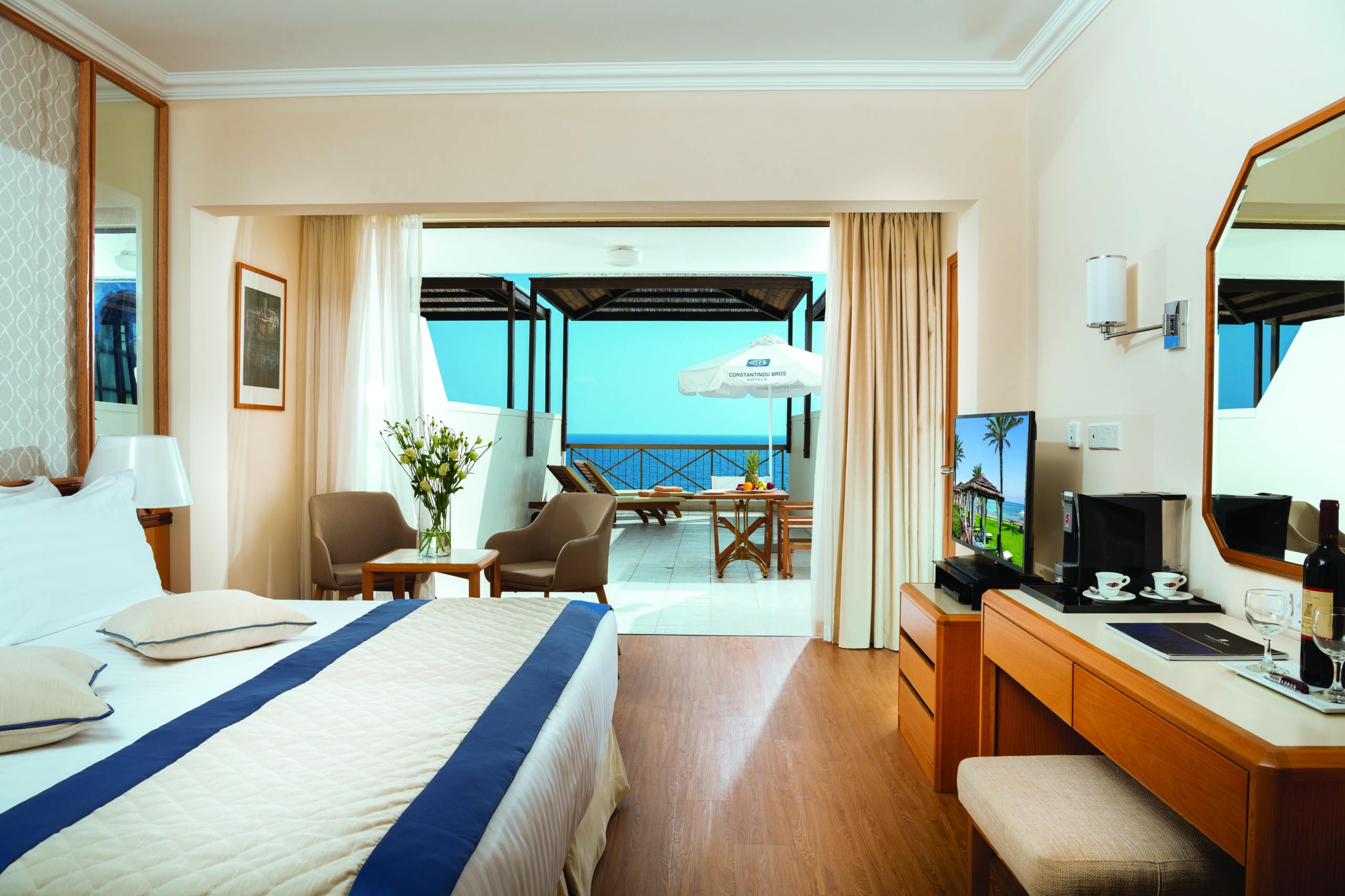 62 ATHENA BEACH HOTEL EXECUTIVE ONE & TWO BEDROOM SUITE WITH TERRACE