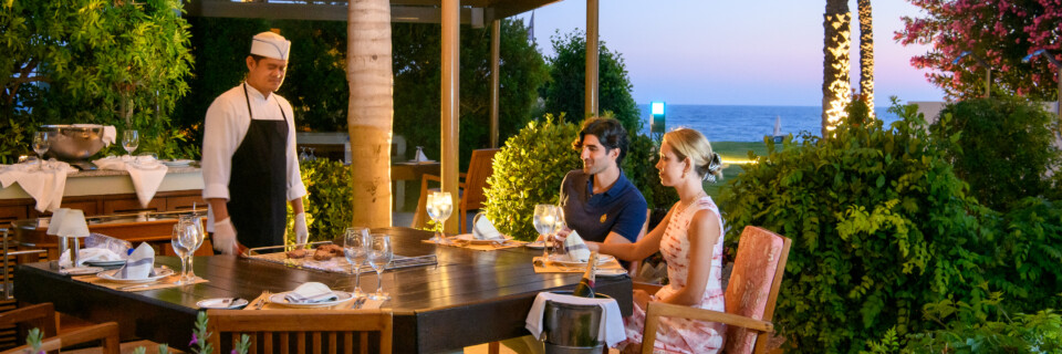 28 ATHENA BEACH HOTEL PALM TREE RESTAURANT