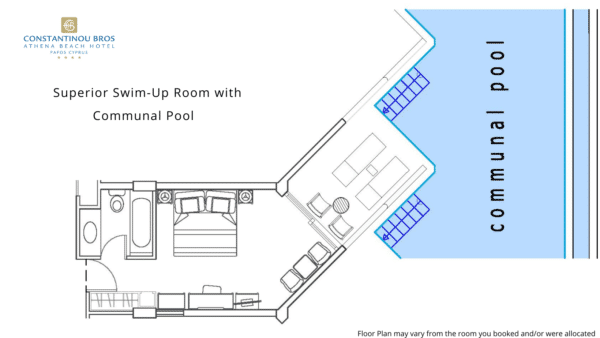 15 Superior Swim-Up Room with Communal Pool