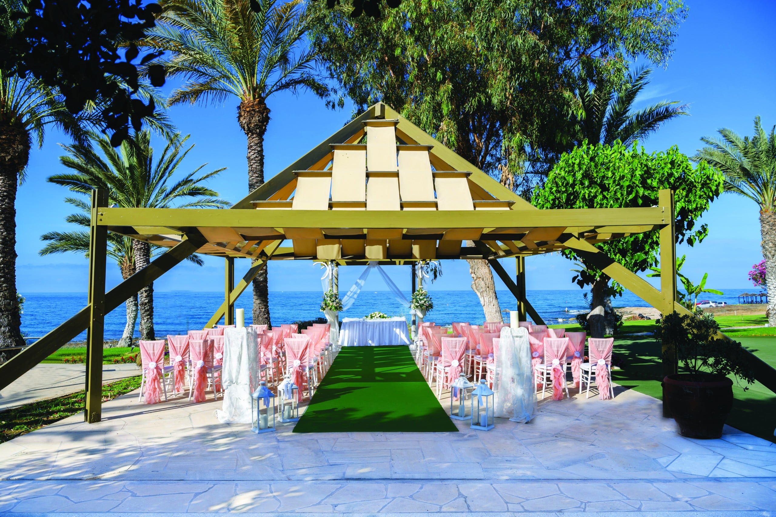 90 ATHENA BEACH HOTEL WEDDING GAZEBO