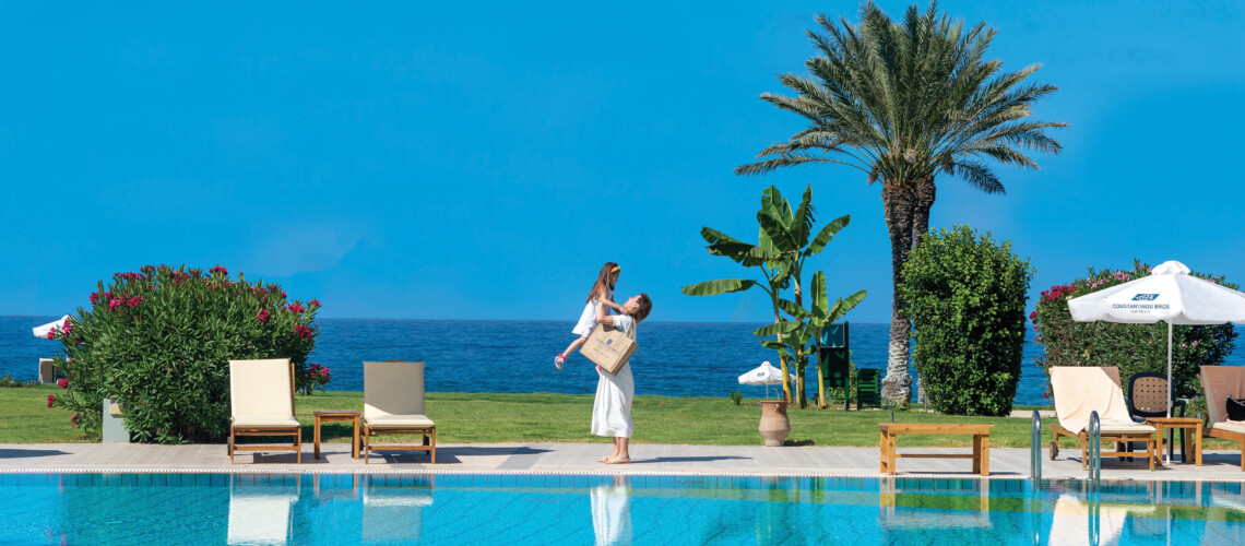 10 ATHENA BEACH HOTEL POOL AND SEA VIEW