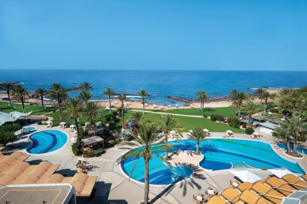 4 ATHENA BEACH HOTEL POOL AND SEA VIEW