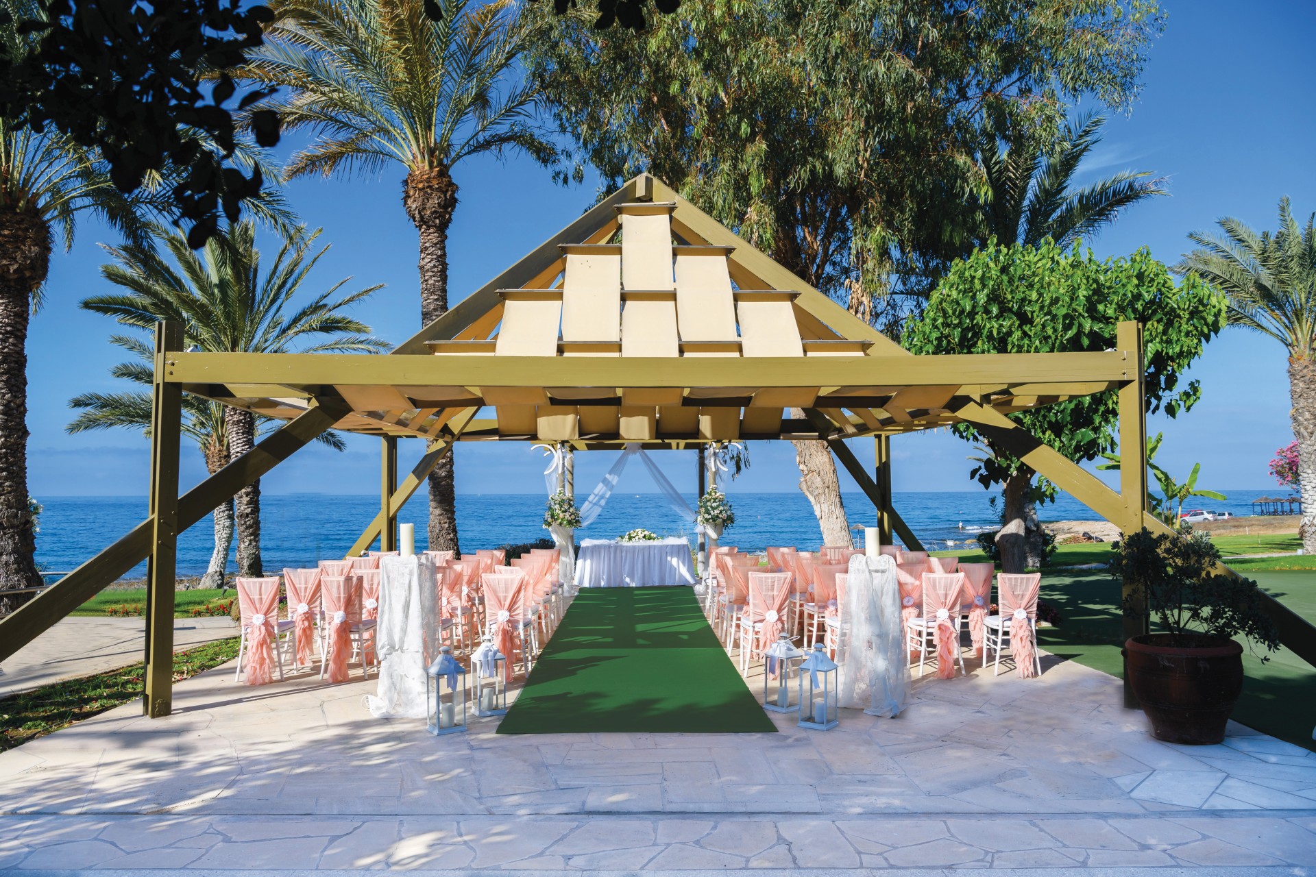 90 ATHENA BEACH HOTEL PERSEFONI WEDDING GAZEBO